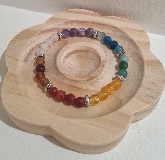 Flor de Chakras – Pulsera de energía equilibrante